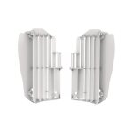 Protections de radiateur polisport type origine blanc yamaha 450 y Protections de radiateur polisport type origine blanc yamaha 450 y