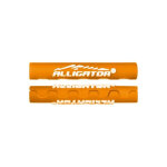 Protge cble alligatoir orange 4mm (6 pices)