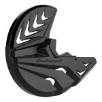 Protège disque et protections de pieds de fourche polisport noir - be Protège disque et protections de pieds de fourche polisport noir - be