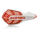 Prot�ge - mains acerbis x - future blanc / rouge + kit de montage univers