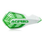 Prot�ge - mains acerbis x - future blanc / vert + kit de montage universe