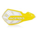 Prot�ge - mains acerbis x - future jaune / blanc + kit de montage univers