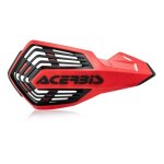 Prot�ge - mains acerbis x - future rouge / noir + kit de montage universe