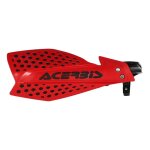 Prot�ge - mains acerbis x - ultimate rouge fonc� / noir + kit de montage