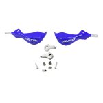 Protege - mains alu ufo 22mm avec renfort alu bleu reflex