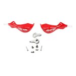 Protege - mains alu ufo 22mm avec renfort alu rouge cr 00 - 09