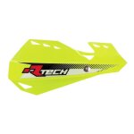 Protge - mains dual rtech jaunes fluo
