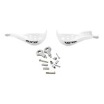 Protege - mains jumpy supermotard ufo 22mm renfort alu blanc