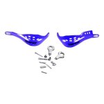 Protege - mains jumpy supermotard ufo 28mm renfort alu bleu reflex