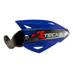 Prot�ge - mains rtech vertigo bleu pour quads avec kit de montage