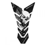 Prot�ge r�servoir onedesign black edition skull 4 noir / blanc