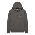 Pull polaire � capuche fox racing beam gris graphite chin� - s