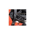 Commandes recul�es r&g racing noir kawasaki zx - 6r 05 - 13