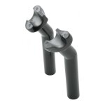 Rehausseurs drag specialties courb pour guidon 1'' hauteur 16, 5 cm