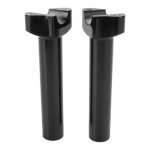 Rehausseurs drag specialties pour guidon 1'' hauteur 16, 5 cm noir