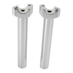 Rehausseurs drag specialties pour guidon 1'' hauteur 20, 5 cm chrome