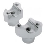 Rehausseurs drag specialties pour guidon 1'' hauteur 4, 3 cm chrome