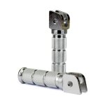 Repose pieds aluminium universel - silver