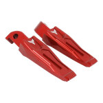 Repose - pied arrière avoc rouge anodisé avec motif pour yamaha mt - 07 Repose - pied arrière avoc rouge anodisé avec motif pour yamaha mt - 07