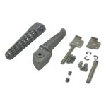 Repose - pieds brazoline passager type origine pour kawasaki z 750 07 - 11 Repose - pieds brazoline passager type origine pour kawasaki z 750 07 - 11