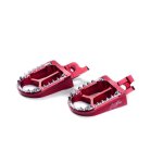 Repose pieds kite suzuki 250 rm - z 07 - 09 rouge