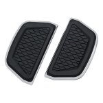 Repose pieds plateau hex passager kuryakyn harley davidson chrome