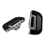 Repose pieds plateau pilote / passager premium kuryakyn chrome