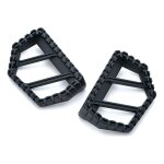 Repose pieds plateau riot passager kuryakyn harley davidson noir