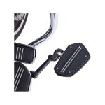 Repose pieds plateau twin rail mini ciro multi positions noir Repose pieds plateau twin rail mini ciro multi positions noir