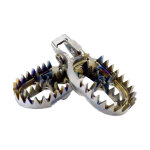 Repose - pieds pro - pegs - titane mx - kawasaki kx / kxf Repose - pieds pro - pegs - titane mx - kawasaki kx / kxf