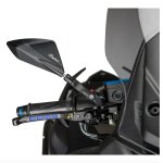 R�troviseurs aluminium lightech noir yamaha t - max 530 2012 - 17 (paire)
