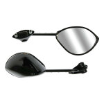 R�troviseur bike it droit kawasaki zzr 1400 06 - 07 noir