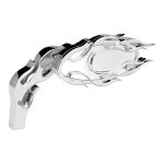 R�troviseur droit ovale arlen ness flammes micro harley davidson chro