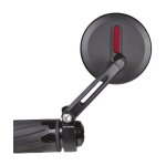 R�troviseur embout de guidon chaft damon handle rouge