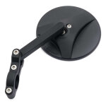 Rtroviseur embout de guidon daytona d - mirror - 18 noir