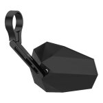 R�troviseur d embout de guidon highsider stealth - x5 noir