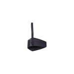 Rtroviseur embout de guidon noir mat alu cleveland brazoline