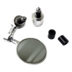 Rtroviseur embout de guidon racing moto technology alu