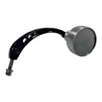 R�troviseur joker machine schooner droit noir / aluminium bross� harle