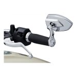 R�troviseurs kuryakyn embout de guidon phantom aluminium forg� chrom