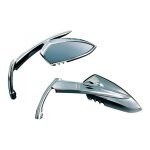 Rétroviseurs kuryakyn scythe 2 tige faucille coque de miroir lame ha Rétroviseurs kuryakyn scythe 2 tige faucille coque de miroir lame ha