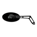 Rtroviseur ovale pro - one warrior weekend droit harley davidson 84 - 16