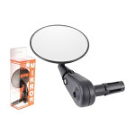 Rtroviseur vlo rond 76mm v bike fixation embout cintre et rgla