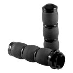 Revêtements de poignées avon grips air cushion superbike noirs avec Revêtements de poignées avon grips air cushion superbike noirs avec