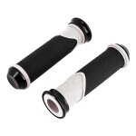 Revtements de poigne blackway soho noir / blanc avec embouts de guid