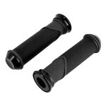 Revtements de poigne blackway soho noir avec embouts de guidon