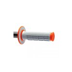 Revtements de poignes renthal - mx double densit - gris / orange