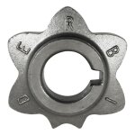 Rochet étoile de barillet de boîte de vitesse 847038 pour gilera rcr Rochet étoile de barillet de boîte de vitesse 847038 pour gilera rcr