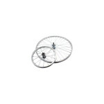 Roue arrire 26  vtt en acier 6 / 7v axe  boulon 36 rayons