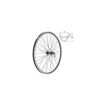 Roue arrire 26  vtt  freinage sur jante blocage rapide 8 / 9v